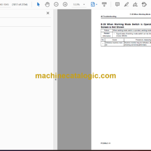 Komatsu PC290LC-11 Hydraulic Excavator Shop Manual (SEN06759-11)