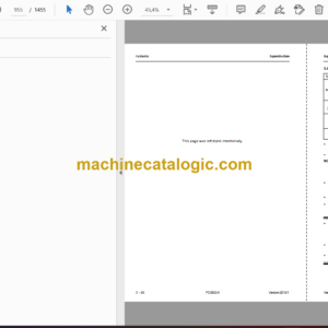 Komatsu PC3000-6 Hydraulic Mining Shovel Shop Manual (06208-upD-GB-04)