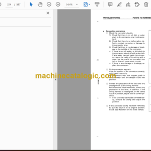 Komatsu PC400-6 Custom PC400LC-6 Custom Hydraulic Excavator Shop Manual (SEBM007301)