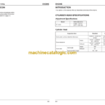 Hitachi 2TNV, 3TNM, 3TNV Series Engine Manual