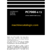 Komatsu PC7000-6 T2 Hydraulic Excavator Shop Manual (35001-xD-GB-4)