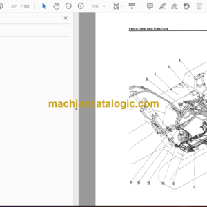 Komatsu PC200, PC200LC-2 PC220, PC200LC-2 Hydraulic Excavator Shop Manual (SEBM0205B04)