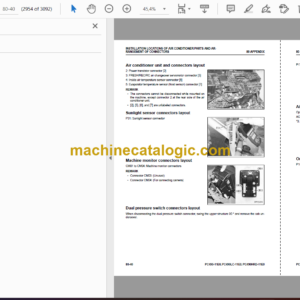 Komatsu PC490-11E0, PC490LC-11E0 Hydraulic Excavator Shop Manual (UENBM00501)