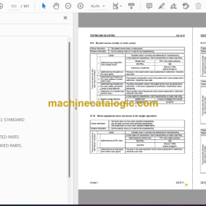 Komatsu PC360-7 Hydraulic Excavator Shop Manual (SMEH3607M0)