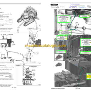 Hitachi EX2600-7 (Cummins FCO) Hydraulic Excavator Assembly Procedure Manual