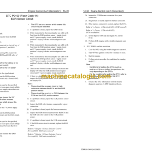 Hitachi 4JJ1 Tier 4 Compatible Engine Manual