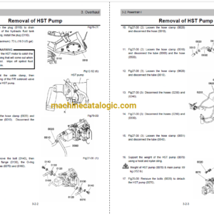 Hitachi TCM E820-2 Wheel Loader Shop Manual and Workshop Manual