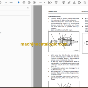 Komatsu PC308USLC-3E0 Hydraulic Excavator Shop Manual (SEN00964-08)