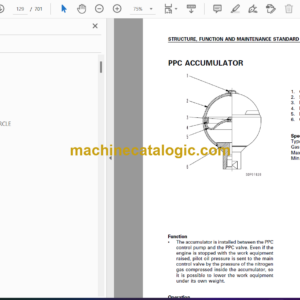 Komatsu PC750SE-6K PC750LC-6K Hydraulic Excavator Shop Manual (UEBM001801)