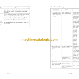 Hitachi HYDRAULIC SYSTEM SERVICING Service Manual