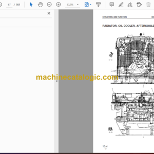 Komatsu PC750-6 PC800-6 Hydraulic Excavator Shop Manual (SEBM008707)