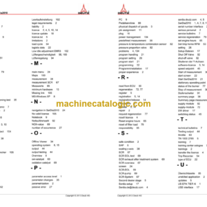 Hitachi SerDia2010 Engine Manual