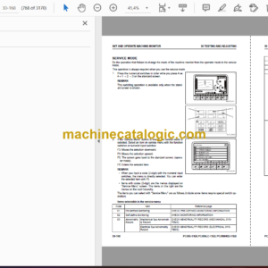 Komatsu PC490-11E0 PC490LC-11E0 PC490HRD-11E0 Hydraulic Excavator Shop Manual (UENBM00504)