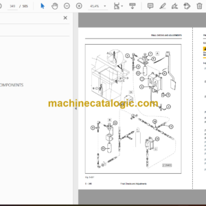 Komatsu PC8000E-6 Hydraulic Excavator Shop Manual (12089 up -EN-3)