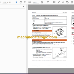 Komatsu PC3000E-6 Hydraulic Excavator Shop Manual (06249-upE-GB-4)