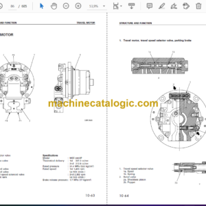 Komatsu PC750SE-6K Hydraulic Excavator Shop Manual (UEBM002100)