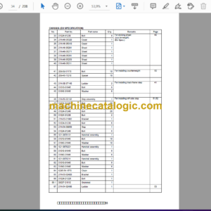 Komatsu PC1250-8 Hydraulic Excavator Field Assembly Instruction (GEN00148-01)