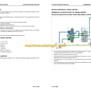 Komatsu PC130-10M0 Hydraulic Excavator Shop Manual (SEN06852-C7)