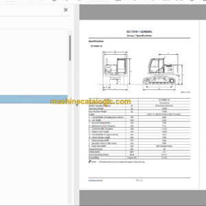 Hitachi ZX130-5G, ZX138MF-5G Hydraulic Excavator Technical Manual