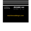 Komatsu PC3400-11M0 Hydraulic Excavator Shop Manual (SEN06694-04)