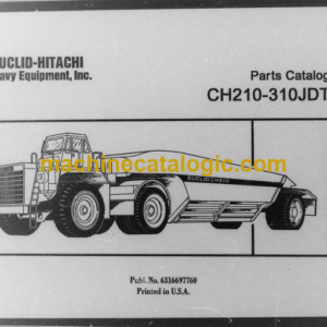 Hitachi CH210-310JDT Parts Catalog