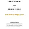BELL ADT B45 B50D MK7.2 Parts Manual