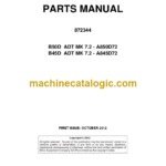 BELL ADT B45 B50D MK7.2 Parts Manual