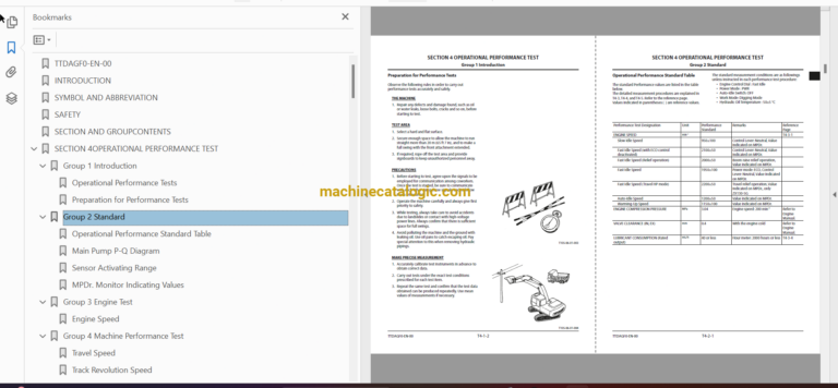 Hitachi ZX130-5G, ZX138MF-5G Hydraulic Excavator Technical Manual