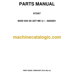 BELL B50D Mk 6.1 ADT Parts Manual