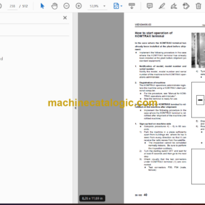 Komatsu PC18MR-3 Hydraulic Excavator Shop Manual (WENBM00070)