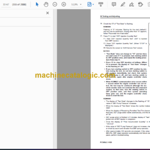 Komatsu PC360LC-11E0 Hydraulic Excavator Shop Manual (SEN06956-02)