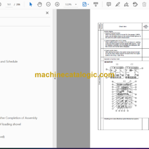 Komatsu PC1250-8 PC1250LC-8 PC1250SP-8 Hydraulic Excavator Field Assembly Instruction (GEN00055-10)