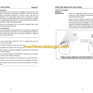 Tigercat M726D Mulcher Service Manual (726M3001 – 726M3499) (24260A)