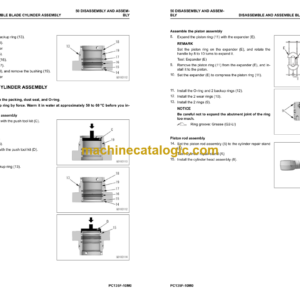 Komatsu PC135F-10M0 Hydraulic Excavator Shop Manual (LEBMP13X02)