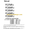 Komatsu PC27MR-2 PC30MR-2 PC35MR-2 PC40MR-2 PC50MR-2 Hydraulic Excavator Shop Manual (SEBM032406)