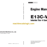 Hitachi E13C-VV Interim Tier 4 Compatible Engine Manual