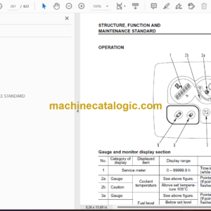 Komatsu PC27MR-2 PC30MR-2 PC35MR-2 PC40MR-2 PC50MR-2 Hydraulic Excavator Shop Manual (SEBM032406)