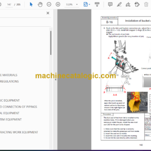 Komatsu PC950-11E0 PC950LC-11E0 Hydraulic Excavator Field Assembly Manual (GEN00268-01)