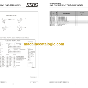 BELL B45D Mk 6.1 ADT Parts Manual