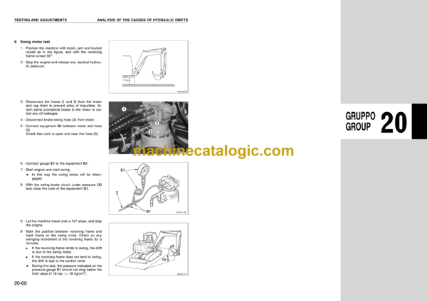 Komatsu PC75-1 Hydraulic Excavator Shop Manual (WEBM000501)