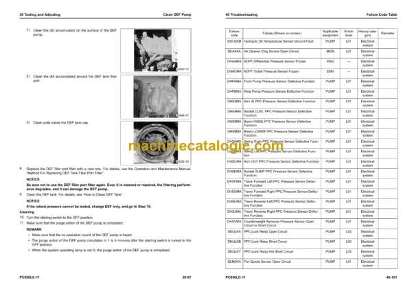 Komatsu PC650LC-11 Hydraulic Excavator Shop Manual (SEN06603-19)