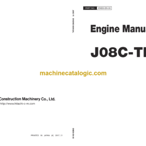 Hitachi J08C-TI Engine Manual