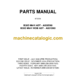 BELL B30D Mk VI ADT, B30D Mk VI WDB ADT Parts Manual