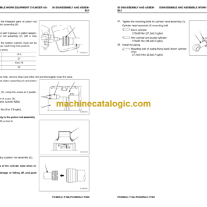 Komatsu PC290 -11E0 PC290LC -11E0 PC290NLC-11E0 Hydraulic Excavator Shop Manual (UENBM00720)