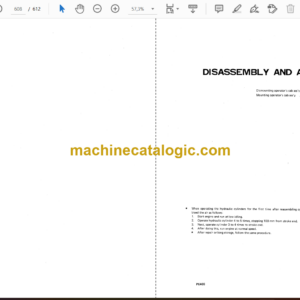 Komatsu PC400-1 PC400LC-1 Hydraulic Excavator Shop Manual (SEBM0208A03)