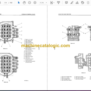 Komatsu PC300-3 PC300LC-3 PC360LC-3 Hydraulic Excavator Shop Manual (SEBM02070308)