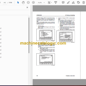 Komatsu PC450-8 PC450LC-8 PC450LCD-8 PC450LCHD-8 Galeo Hydraulic Excavator Shop Manual (UEN02223-00)