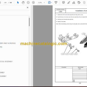 Komatsu PC2000-11R Hydraulic Excavator Field Assembly Manual (GEN00272-00)