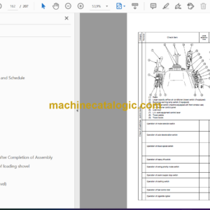 Komatsu PC1250-8 PC1250LC-8 PC1250SP-8 Hydraulic Excavator Field Assembly Instruction (GEN00055-09)