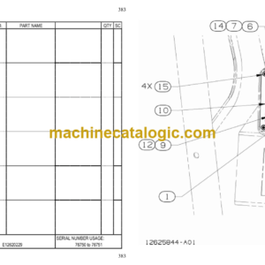 Hitachi EH4500 401MD, 401MDD, 402MD, 402MDC 411MD Parts Catalog